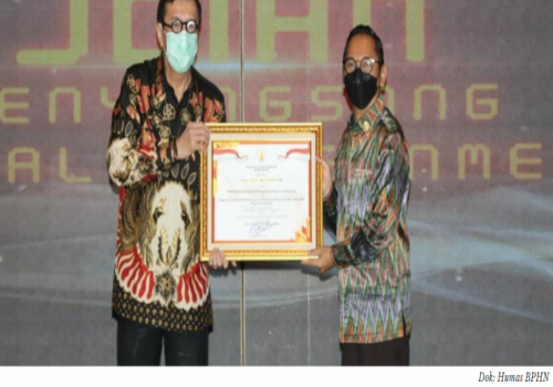 Thumbnail Kemenko Marves Raih Penghargaan JDIHN Awards 2021 Terbaik I Tingkat Kementerian
